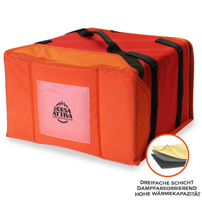 Dampfabsorbierende Tasche